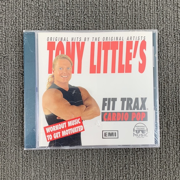 Tony Little's Fit Trax Cardio Pop CD 2003 New Sealed - Picture 6 of 9
